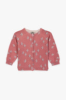 Cardigan - LILET PRINT LITTLE BIRDY