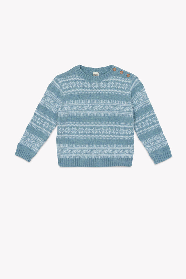 Pull - Loustic Poilu Bleu Givre - Image principale