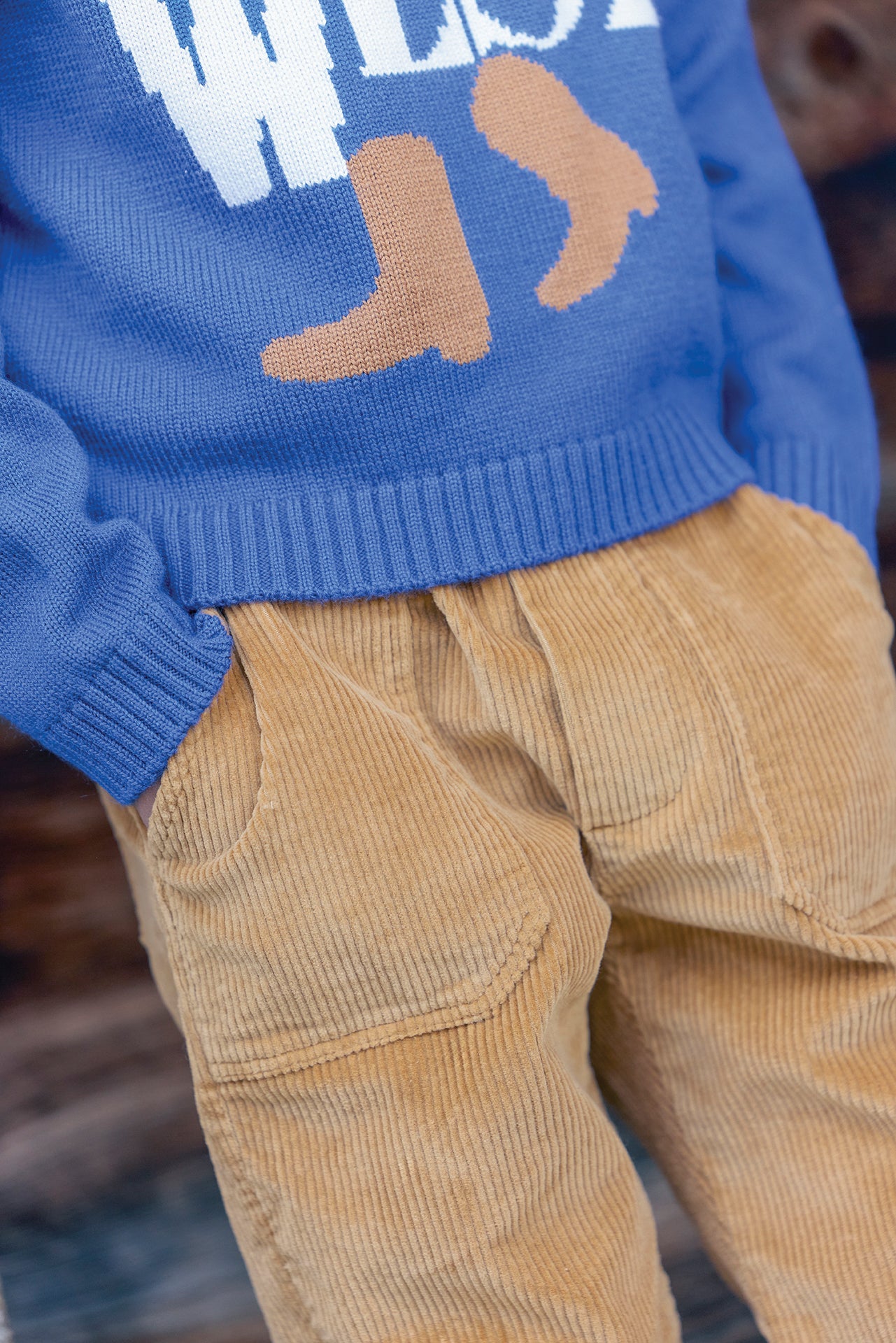 Sweater - Milton West Blue Raw
