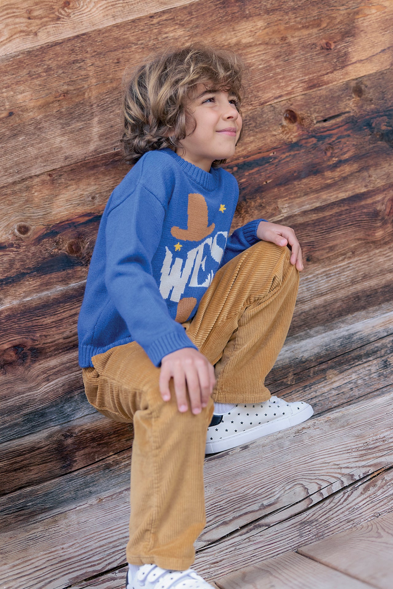 Sweater - Milton West Blue Raw