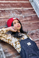Beanie - Red Flag blueberry