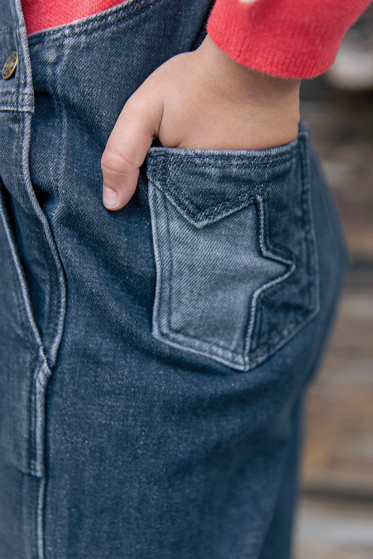Salopette - Moka Denim Gris
