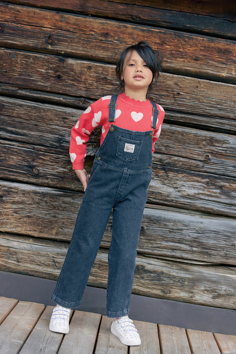 Salopette - Moka Denim Gris - Image principale