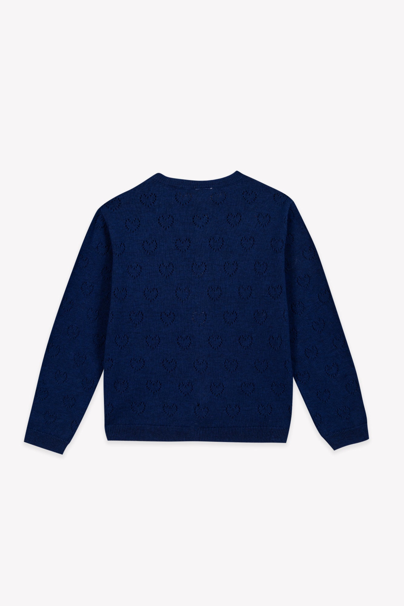 Cardigan - Lilou Coeur Blue Raw