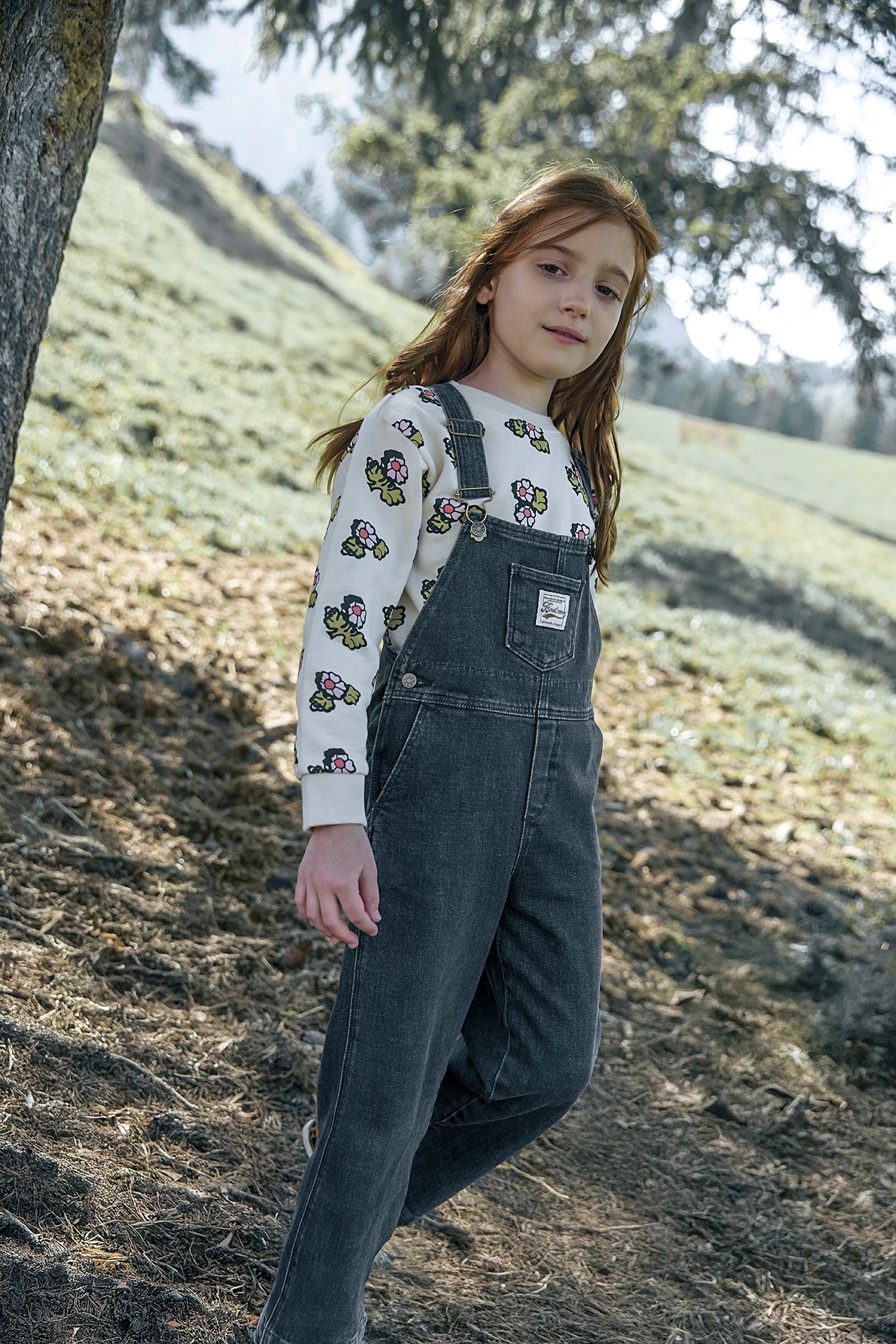 Salopette - Moka Denim Gris