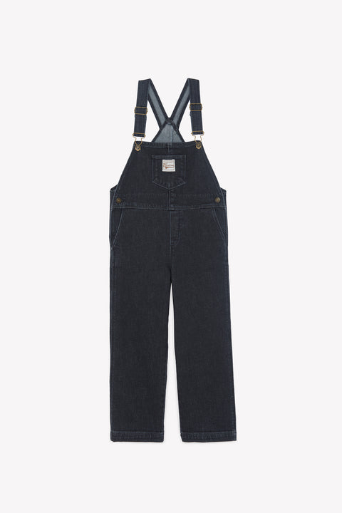 Salopette - Moka Denim Gris - Image principale