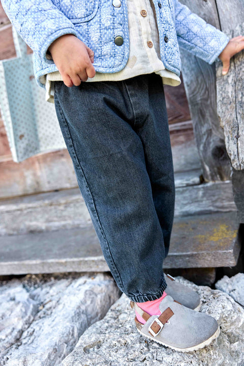 Trousers - Denim Biscotte Grey - Image principale