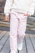 Trousers - lino Pink Blossom