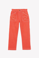 Trousers - lino Pink Faroe