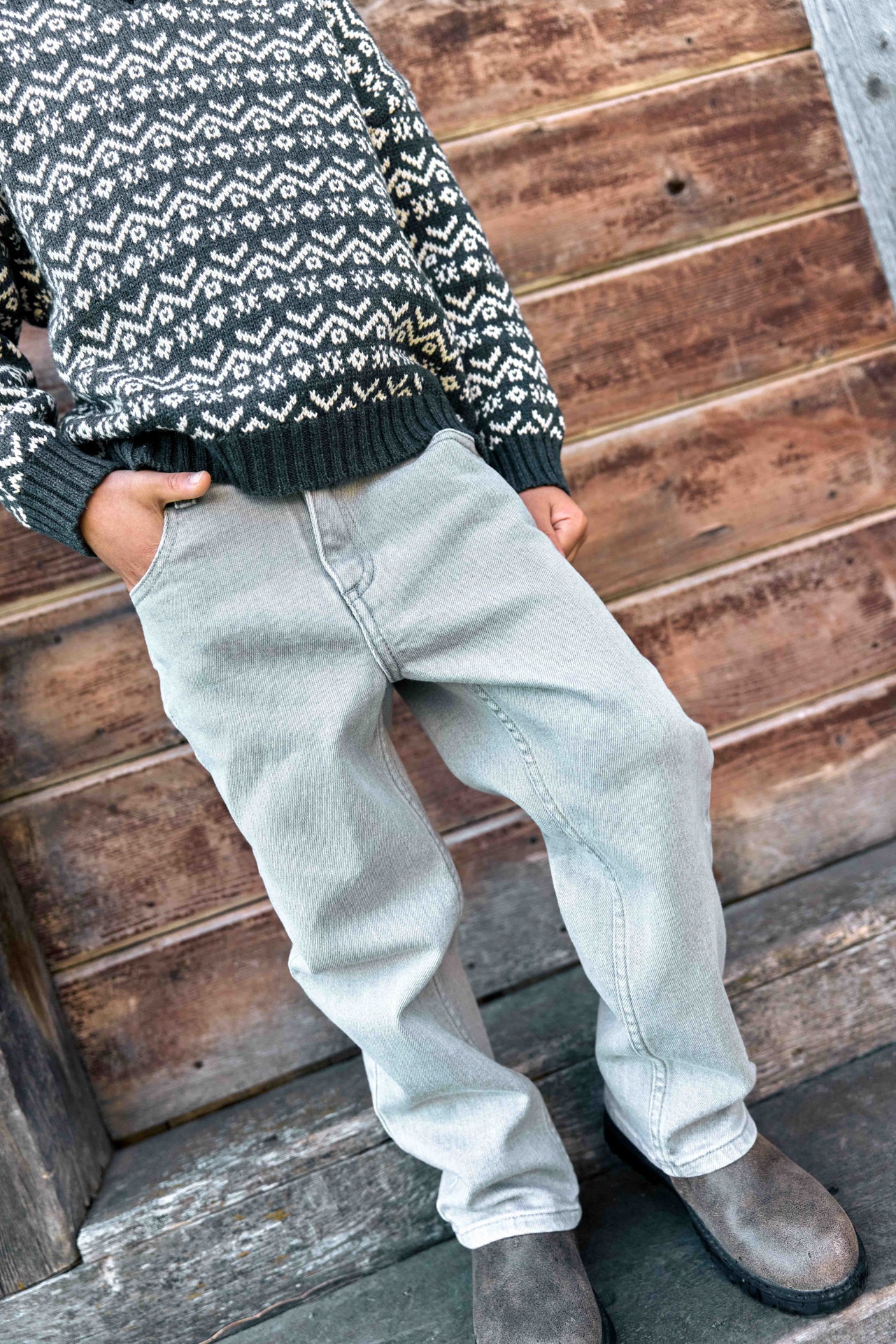 Jean - LEAN BLEACHED DENIM BLEACHED