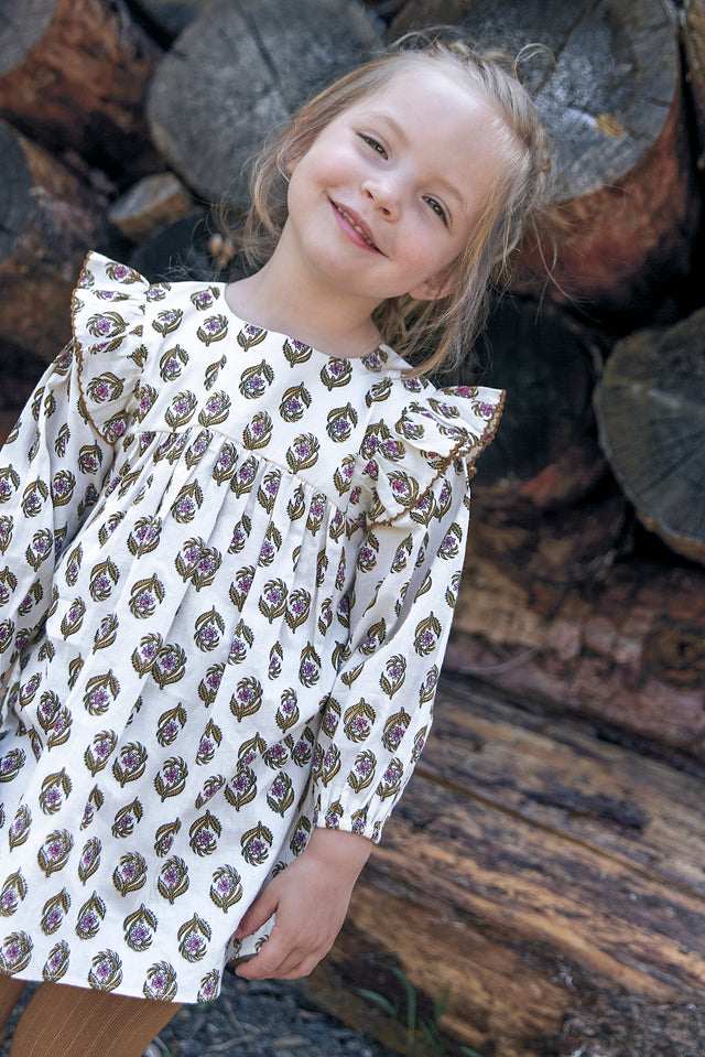 Dress - Mirtle Blockprint - Image principale