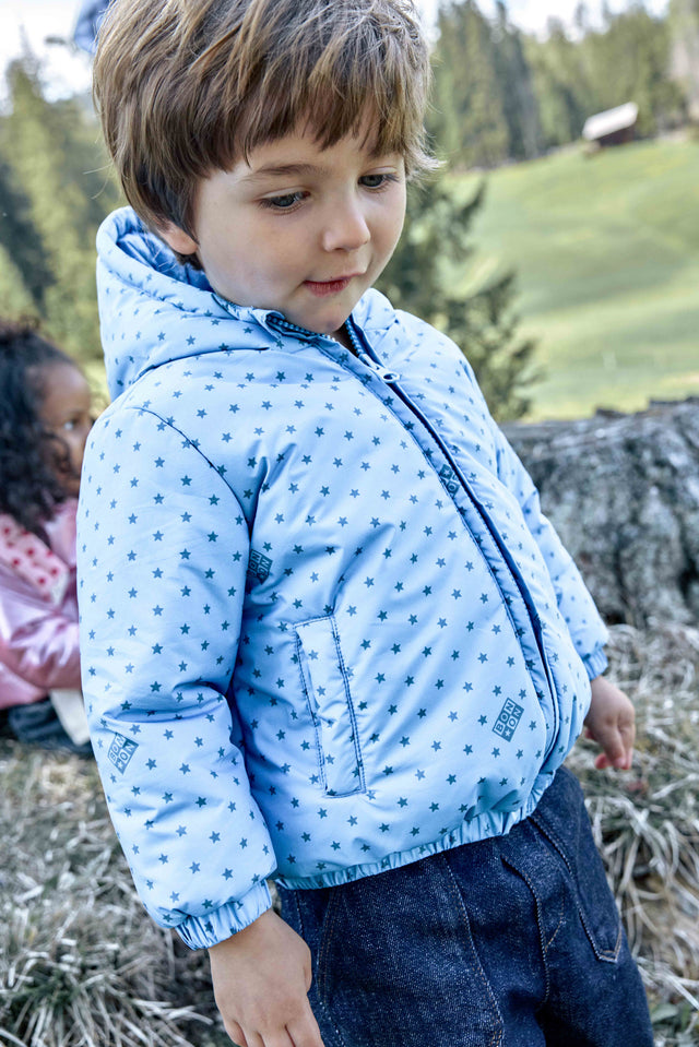 Anorak - Mini Flotte Bleu Nordic - Image principale