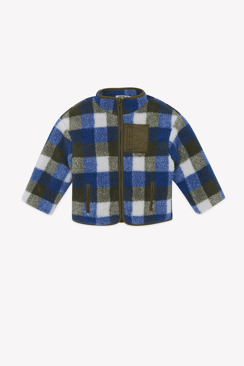 Jacket - Montreal Sherpa Raw Blue - Image principale