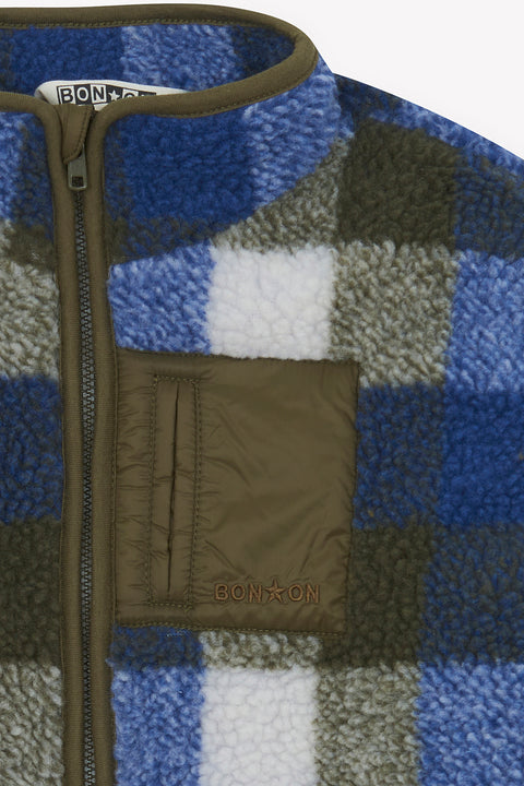 Blouson - Montreal Bleu Brut - Image principale