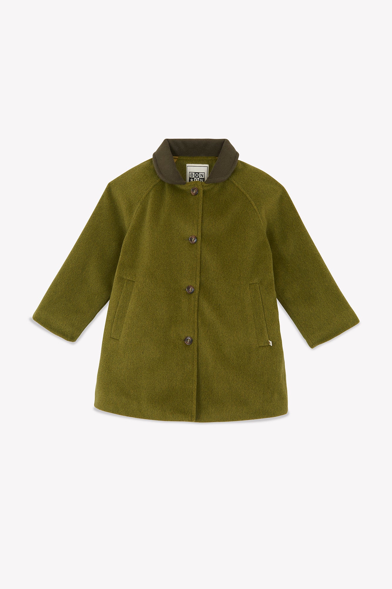 Coat - Maelle Green Stem