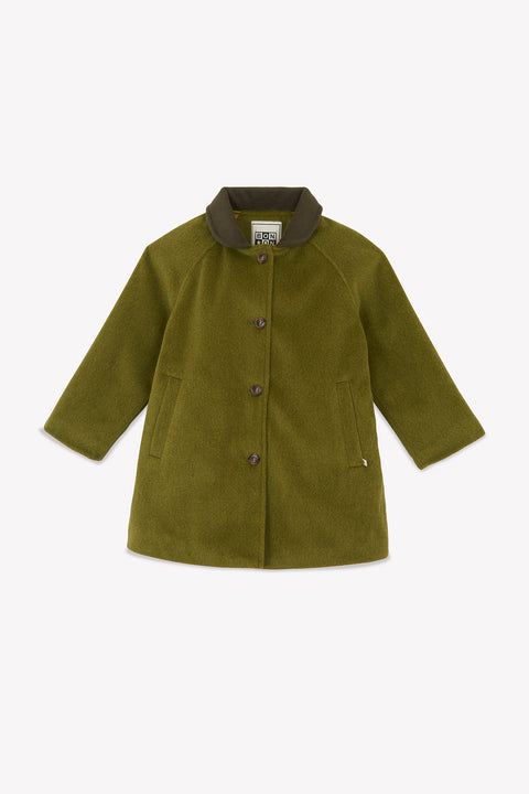 Coat - Maelle Stem Green - Image principale