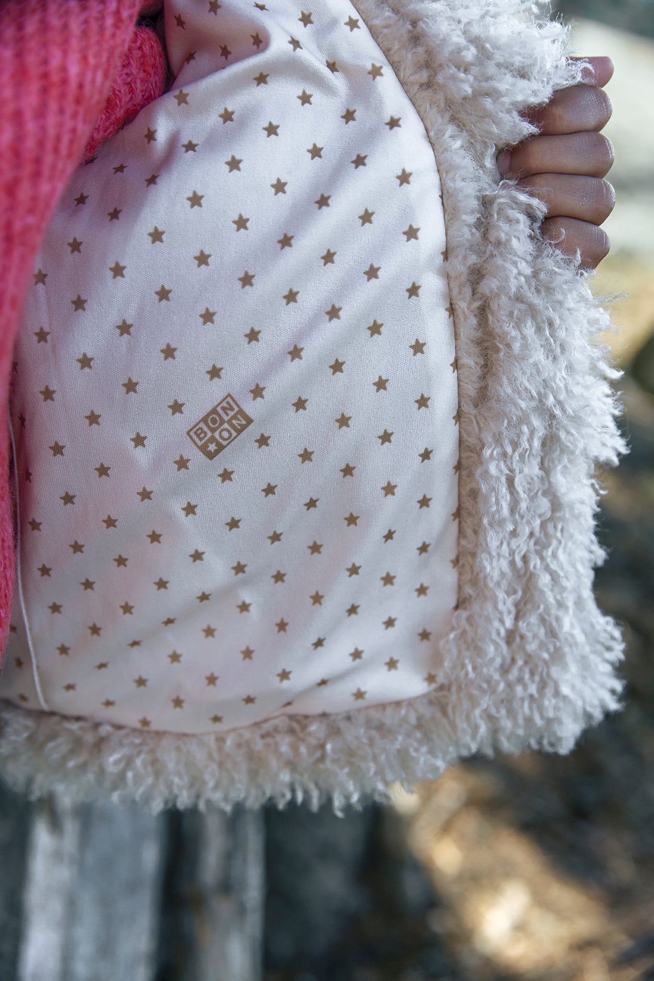 BONTON ボントン　ファーコート　6　約120サイズ Jackets - Coats | Kid Girl – Bonton Paris