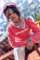Sweatshirt - Smile Bouclette Pink Faroe