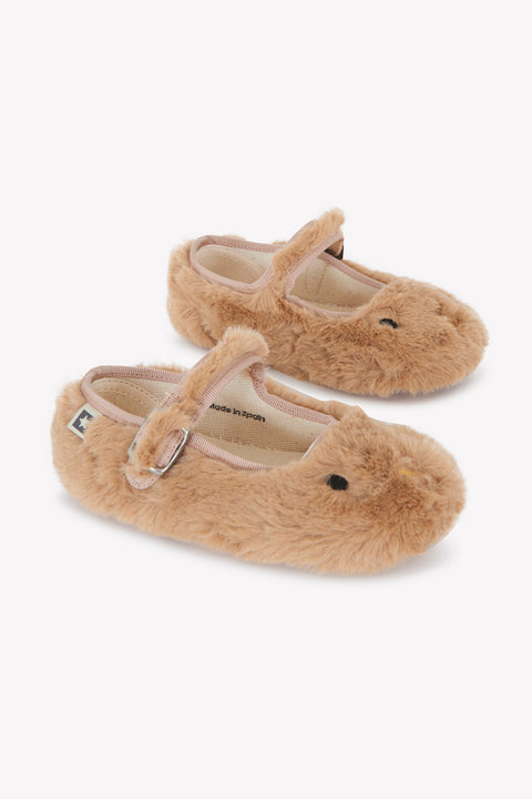 Chaussons - Mia Beige Renne - Image principale