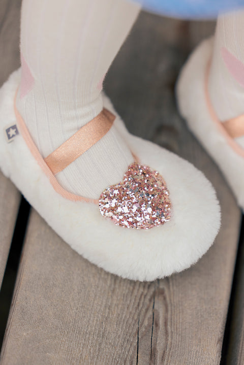 Chaussons - Sarra Ecru Ecru Bonton - Image principale
