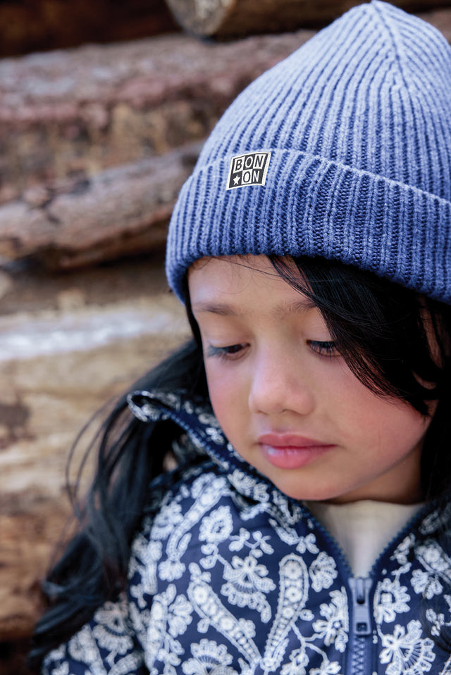 Bonnet - Myrtille Bleu Brut - Image principale