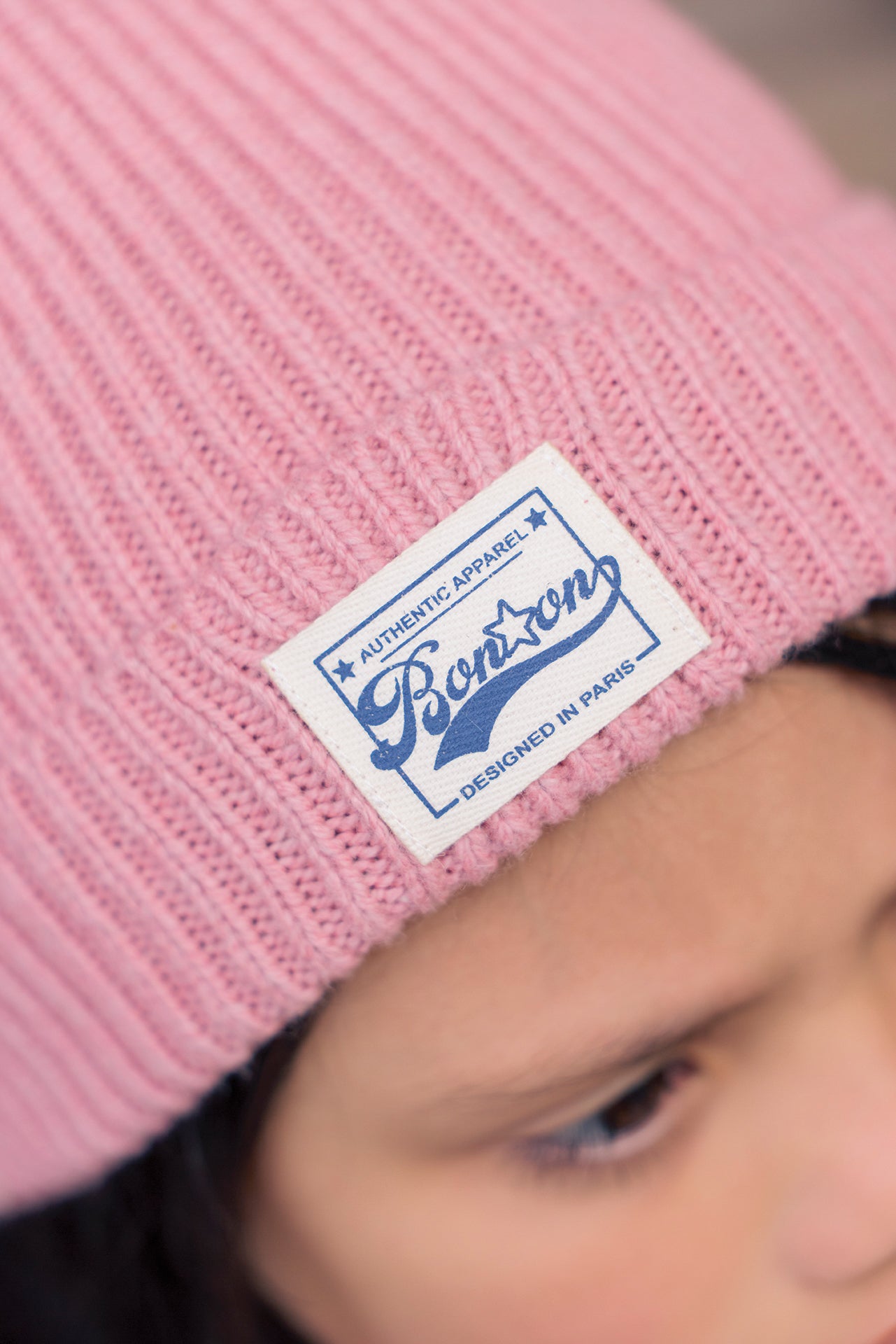 Beanie - Blueberry Pink Blossom