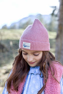 Beanie - Blueberry Pink Blossom