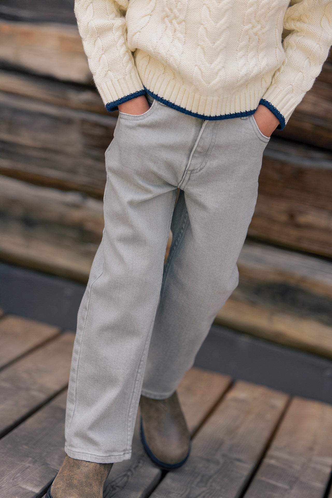 Jean - LEAN BLEACHED DENIM BLEACHED