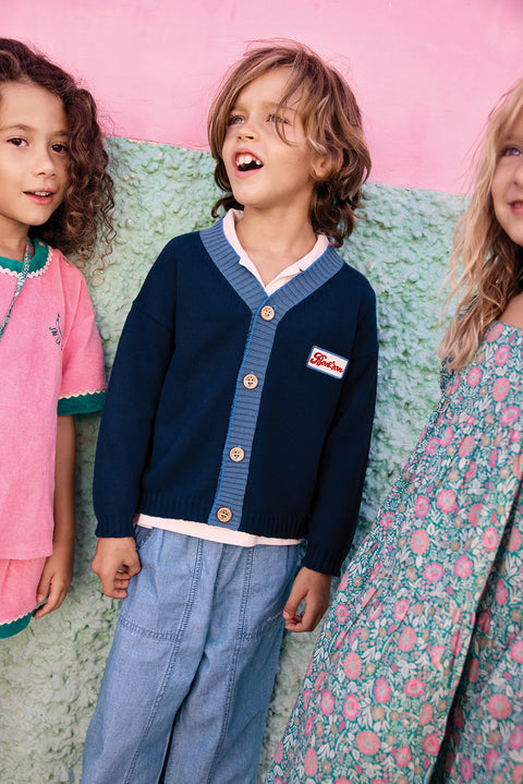 Cardigan - Lucas Indigo - Image principale