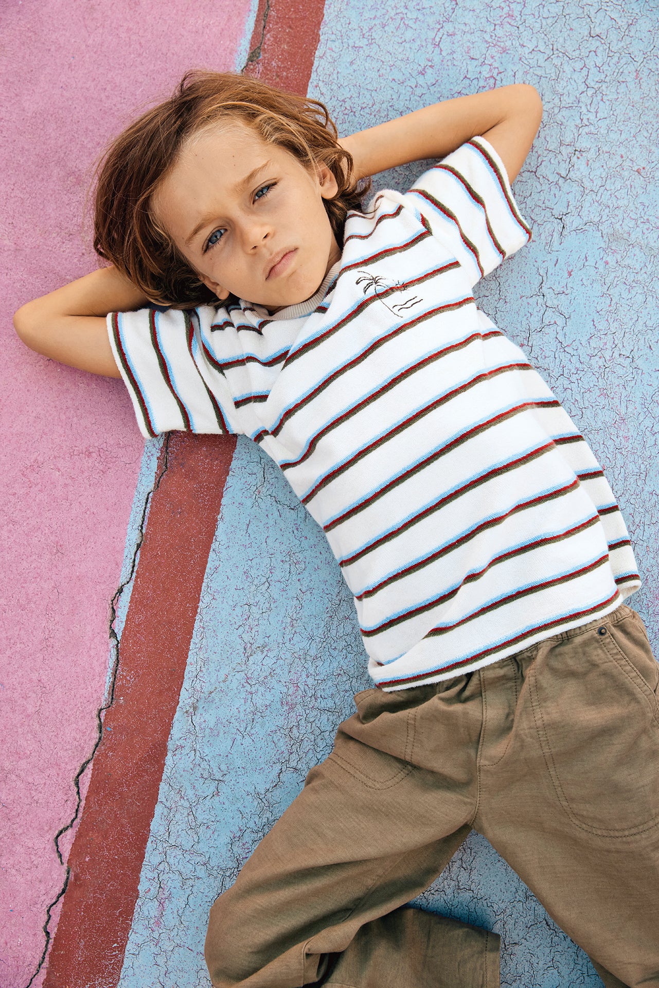 T-shirt - Livo Rayures Viva