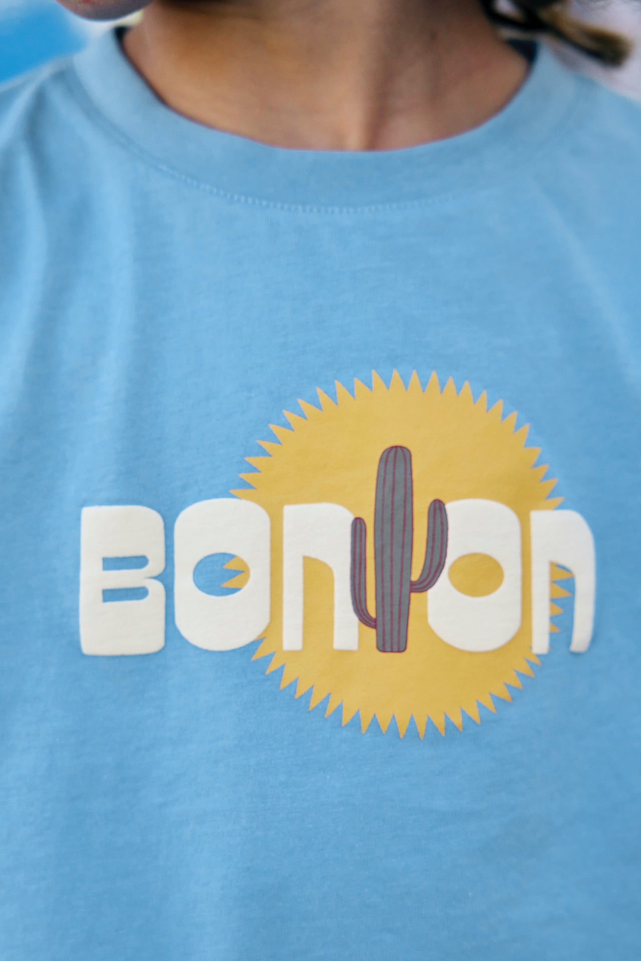 T-Shirt - Tubo Cactus Bleu Azul