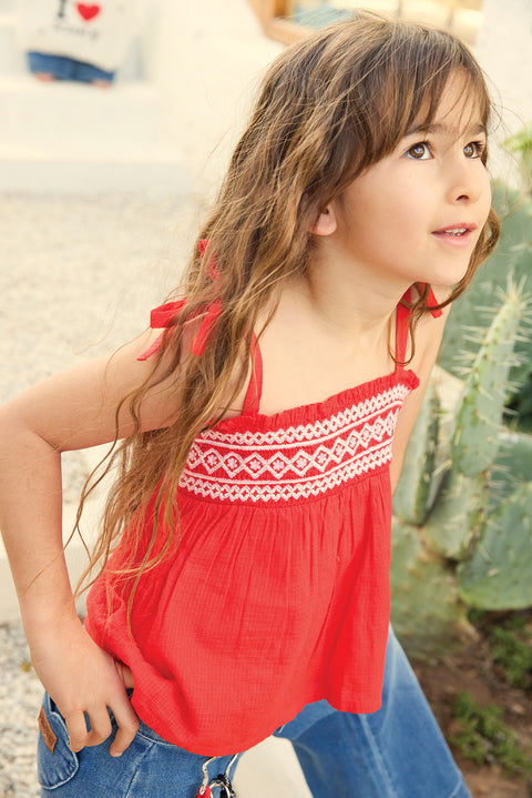 Top - Needle Rouge Catch Up - Image principale