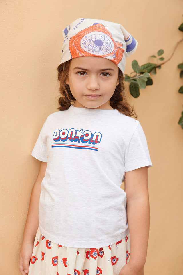 Foulard - Phone Ecru Bonton - Image principale