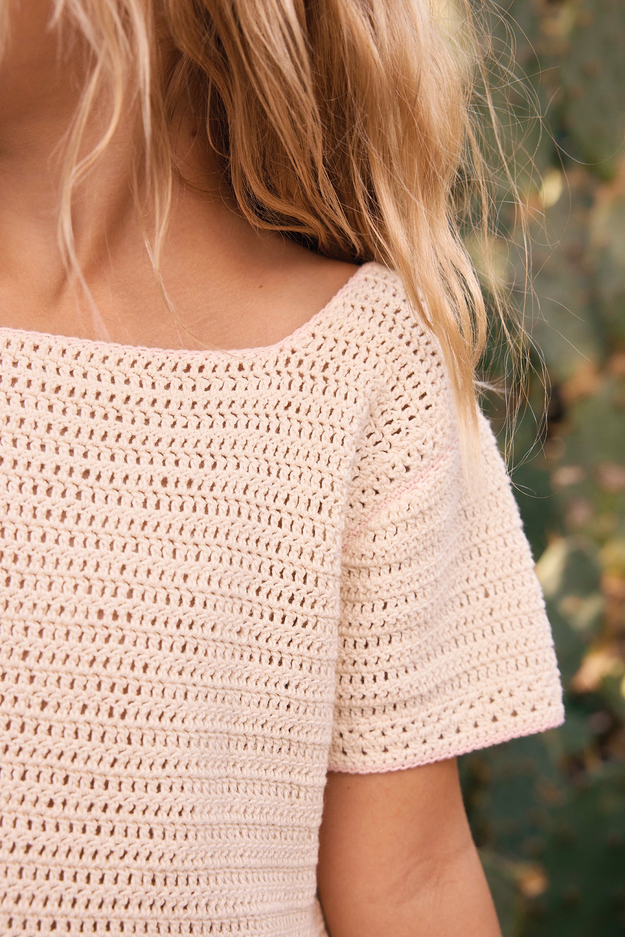 Top - Nadja Ecru Bonton