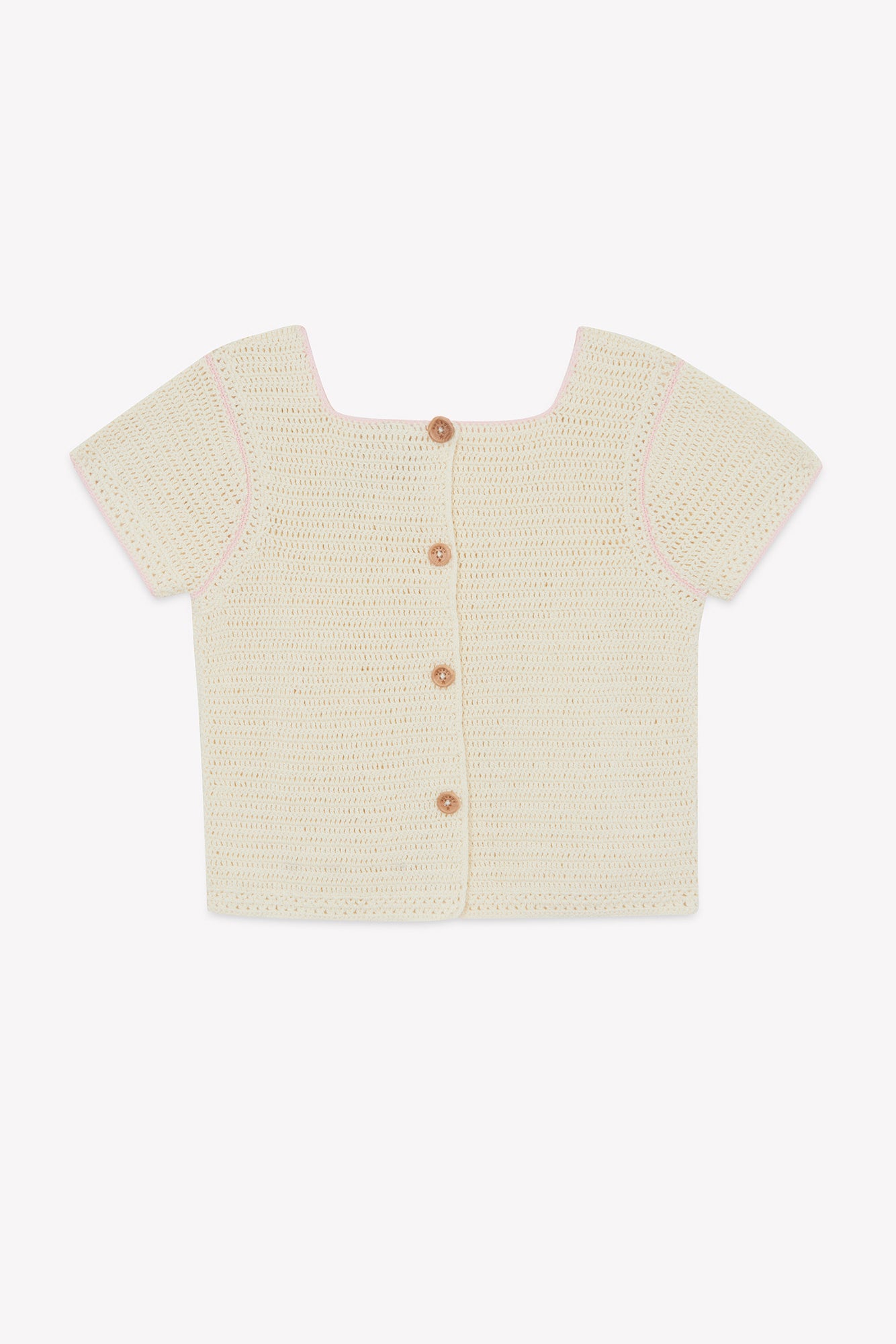 Top - Nadja Ecru Bonton