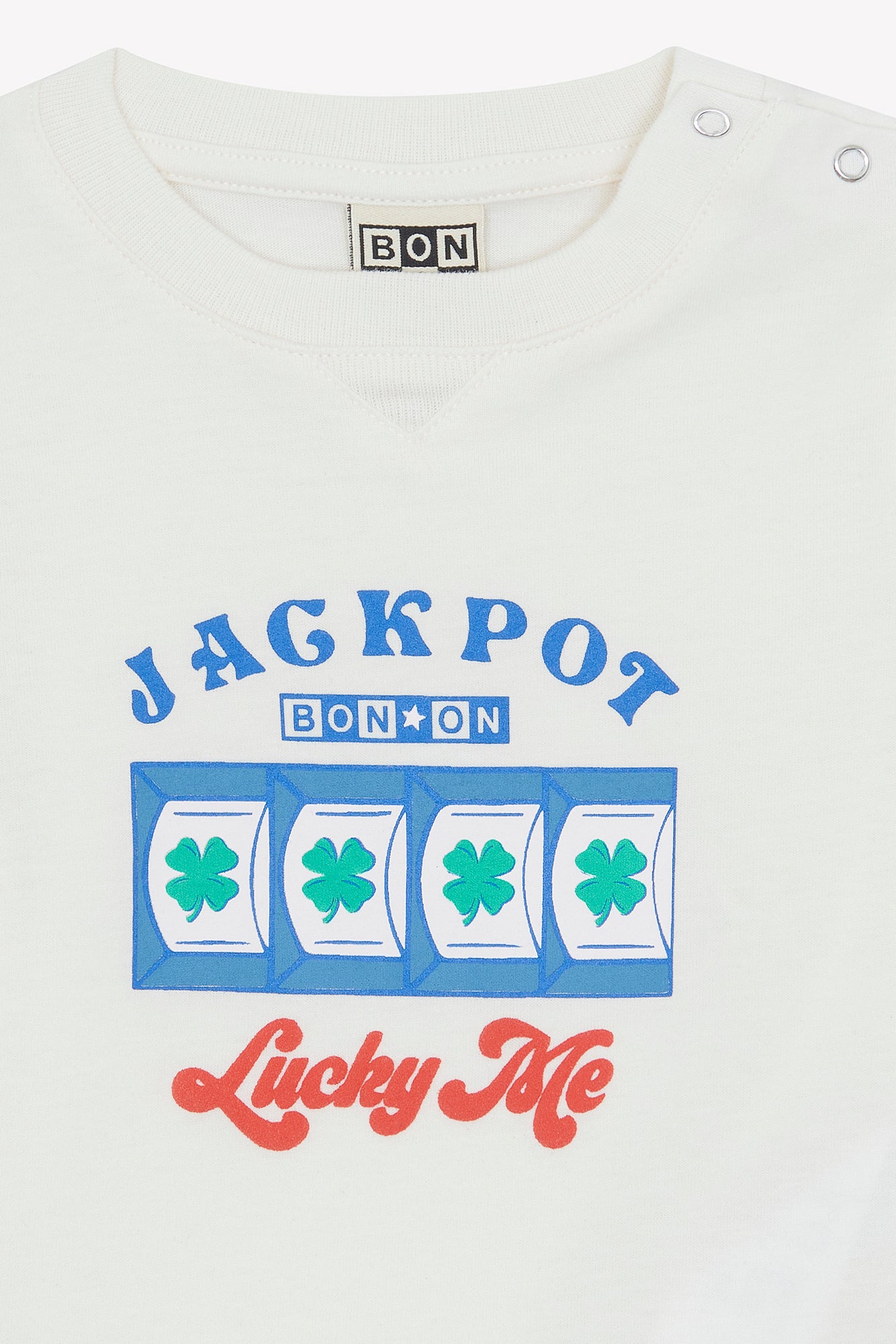 T-Shirt - Lodestie Luck Ecru Bonton