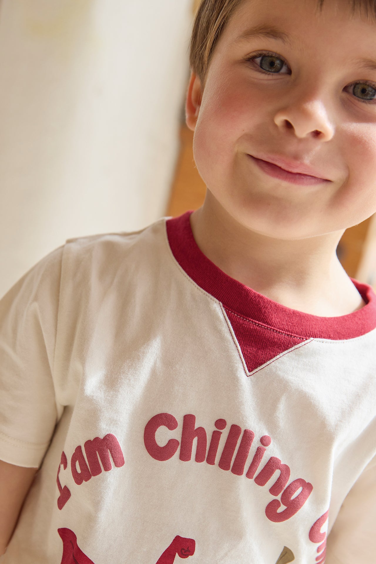 T-Shirt - Lodestie Chili Ecru Bonton