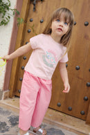 T-Shirt - Tuba Sunshin Rose Douceur