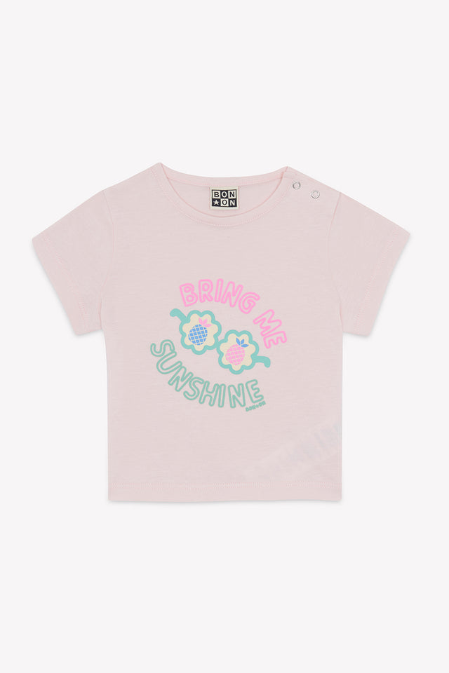 T-Shirt - Tuba Sunshin Rose Douceur - Image principale