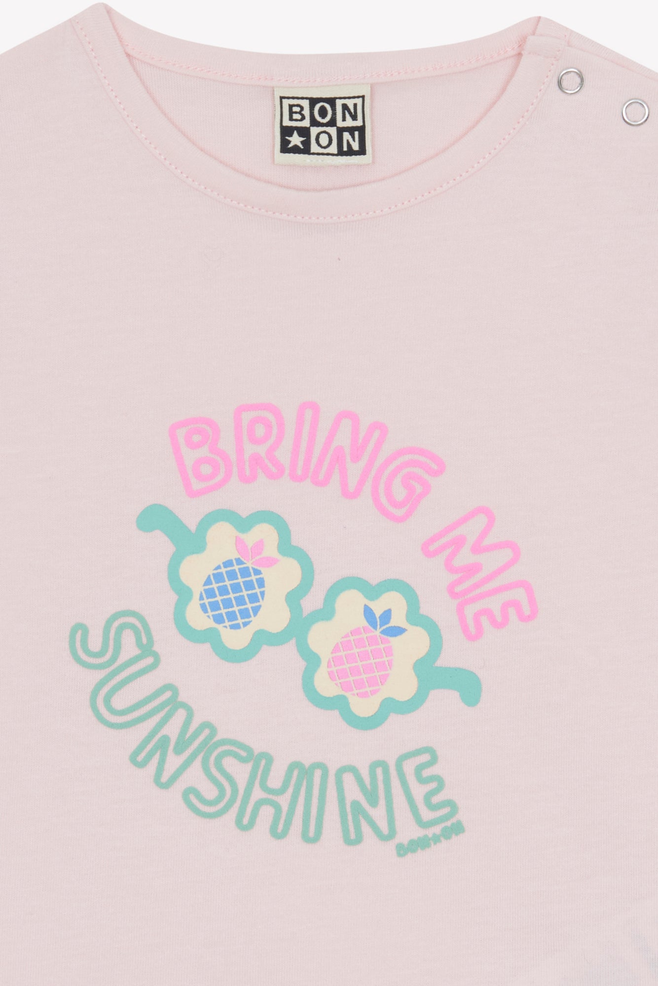 T-Shirt - Tuba Sunshin Pink Softness – Bonton Paris