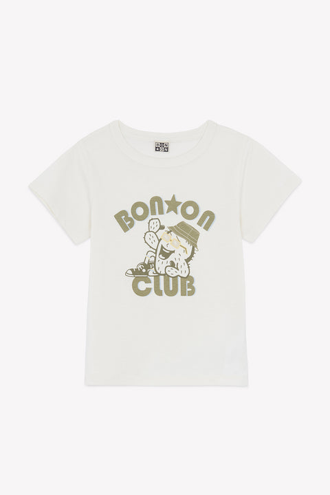 T-Shirt - Tubo Club Ecru Bonton - Image principale