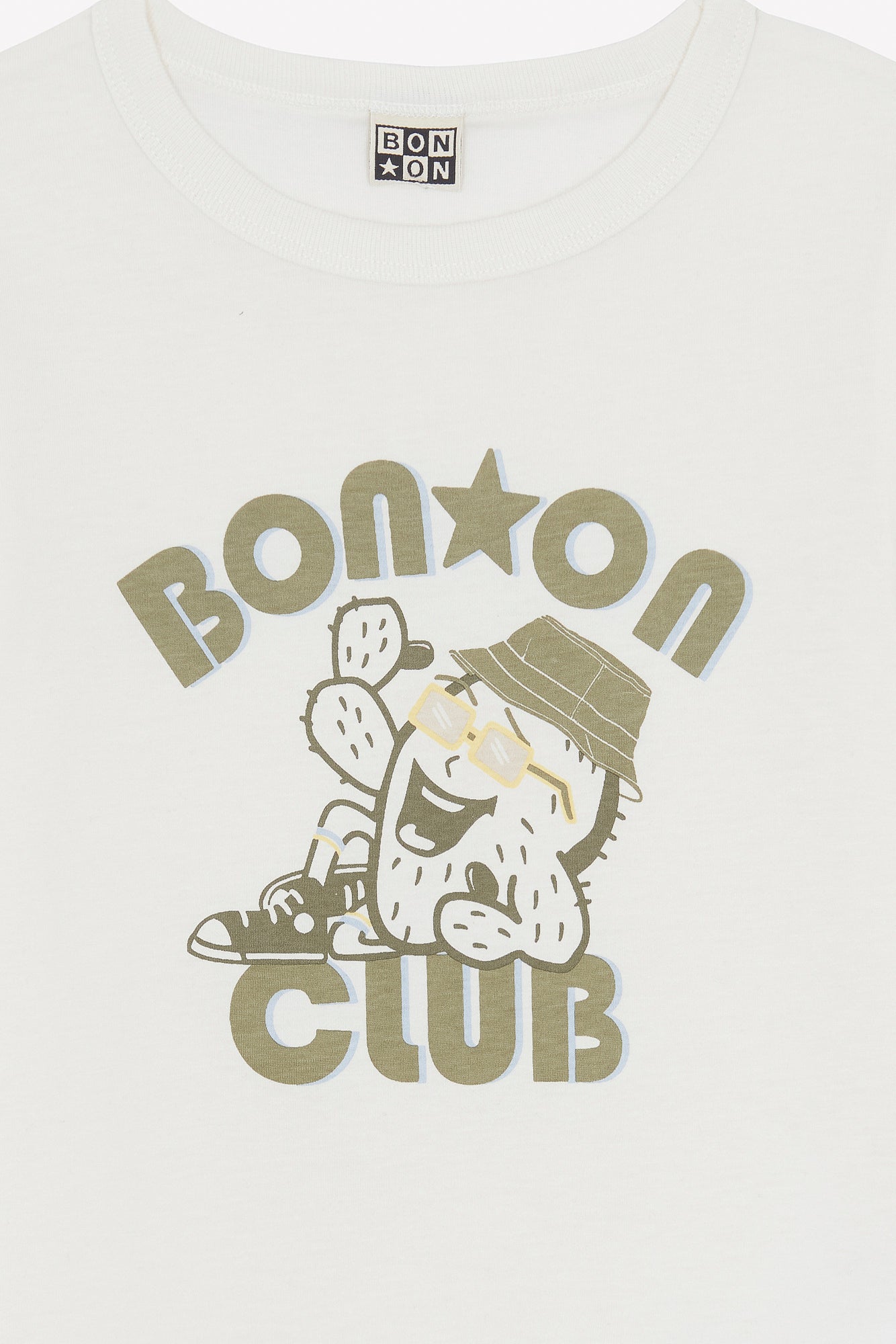 T-Shirt - Tubo Club Ecru Bonton