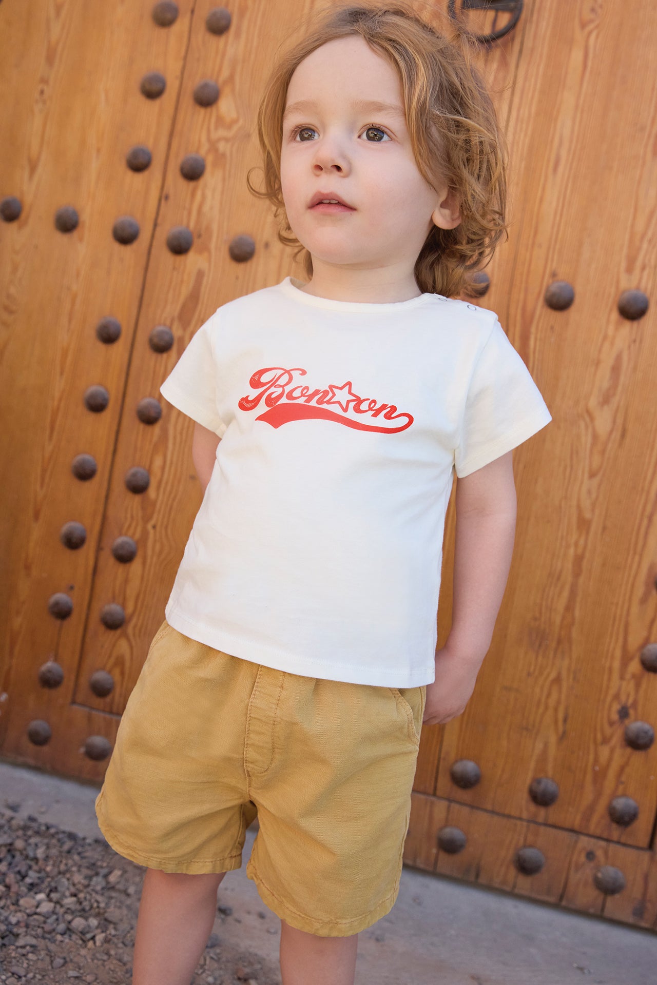 T-Shirt - Tuba Bonton Ecru  Bonton