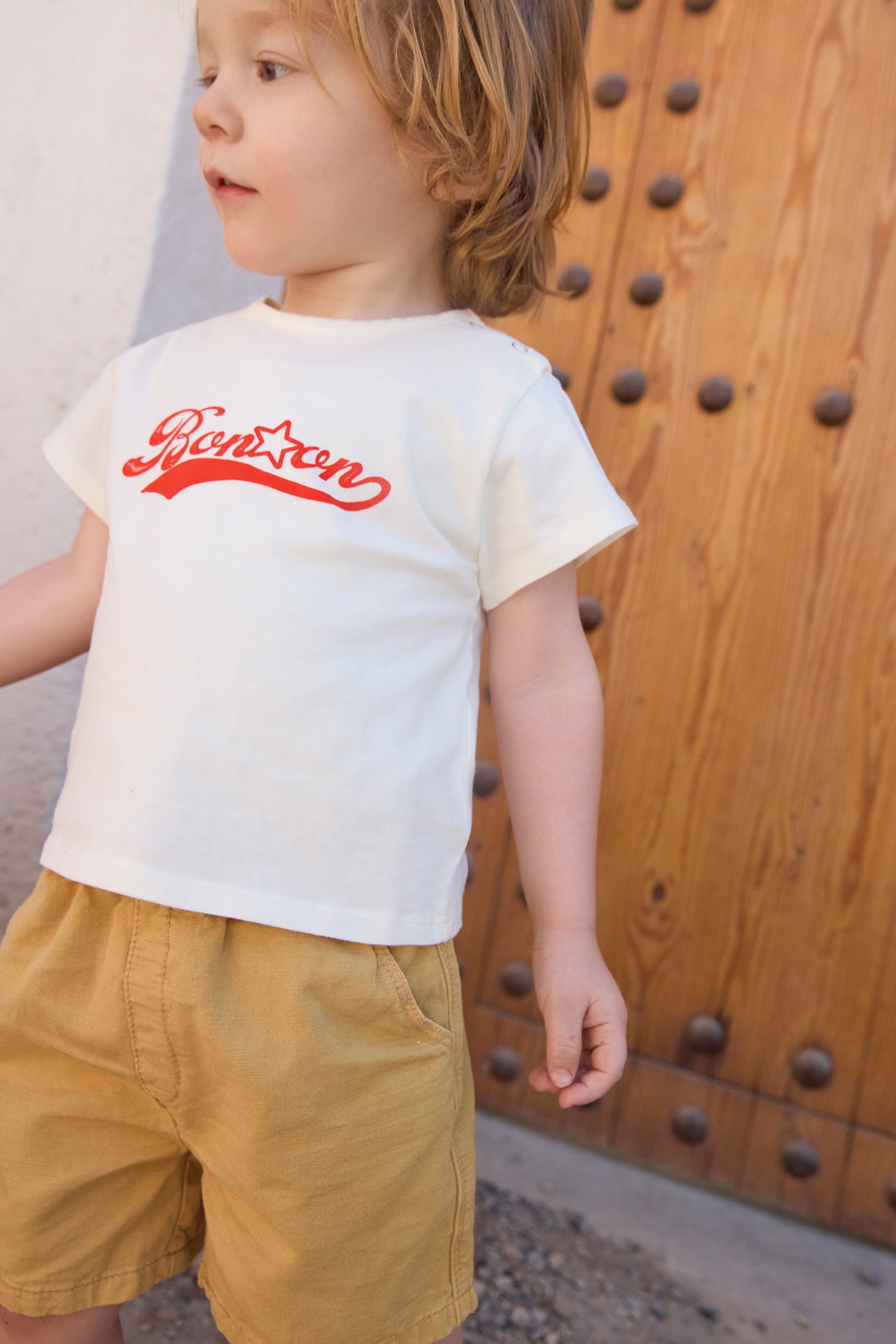 T-Shirt - Tuba Bonton Ecru  Bonton