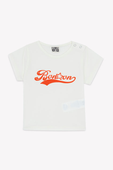 T-Shirt - Tuba Bonton Ecru Bonton - Image principale