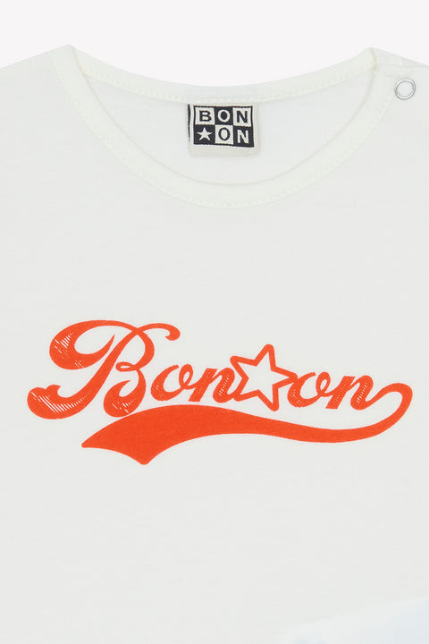 T-Shirt - Tuba Bonton Ecru Bonton - Image principale