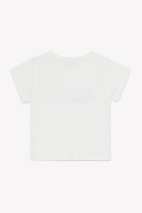 T-Shirt - Tuba Bonton Ecru Bonton - Image principale