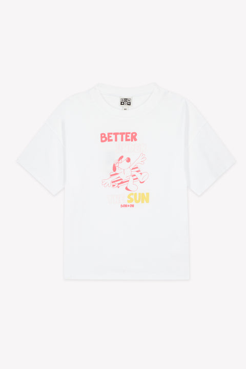 T-Shirt - Livo Sun Blanc - Image principale