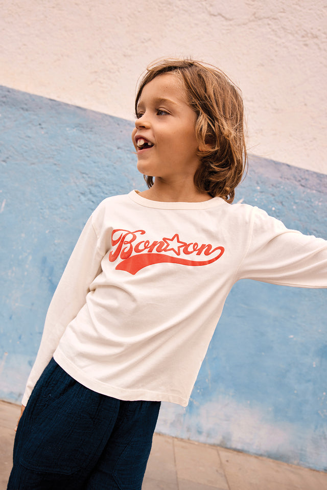 T-Shirt - Taxo Logo Ecru Bonton - Image principale