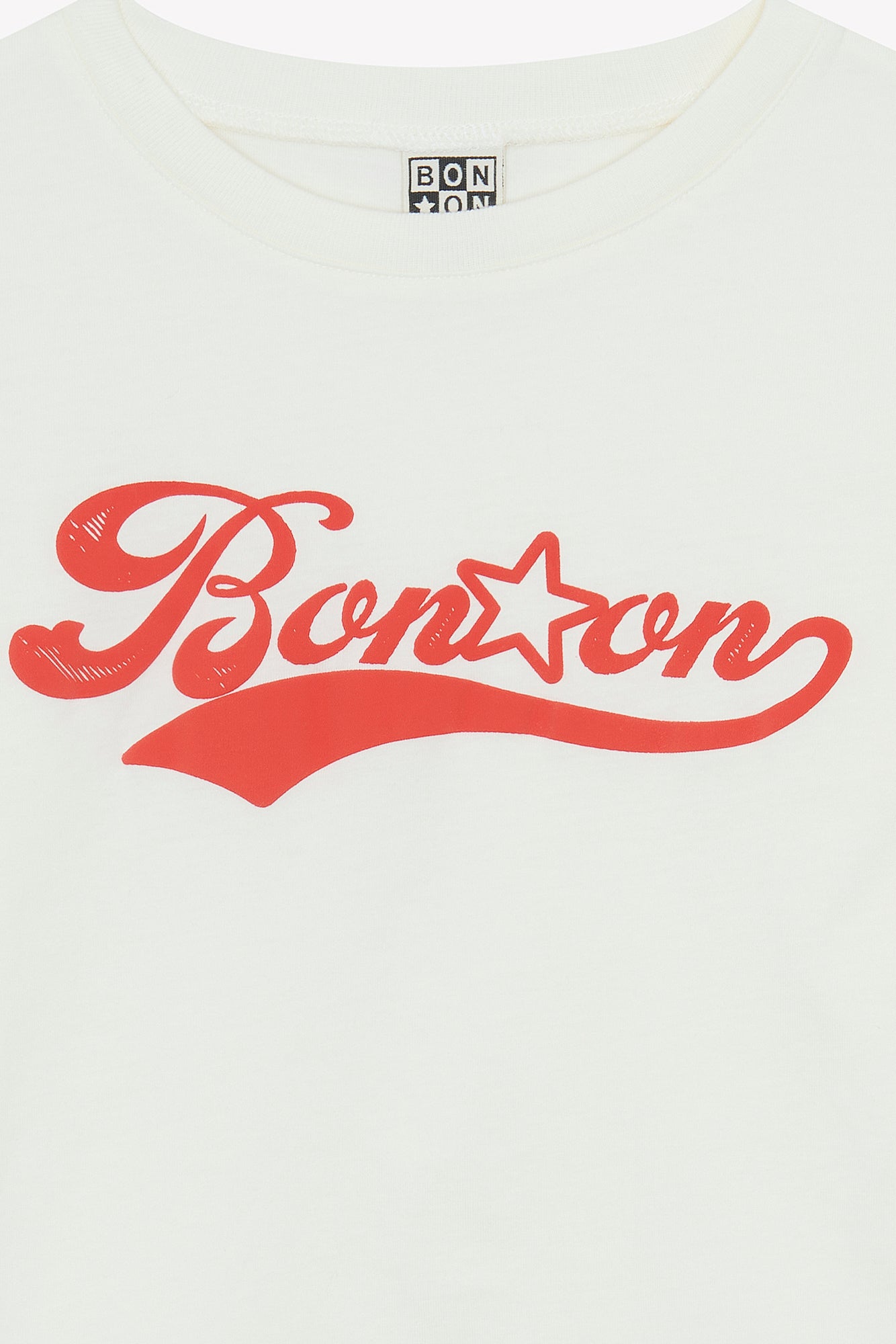 T-Shirt - Taxo Logo Ecru Bonton